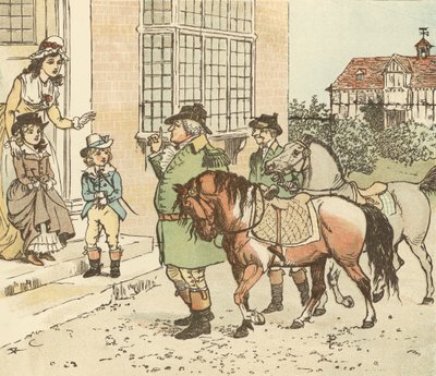 Reite ein Steckenpferd nach Banbury Cross von Randolph Caldecott