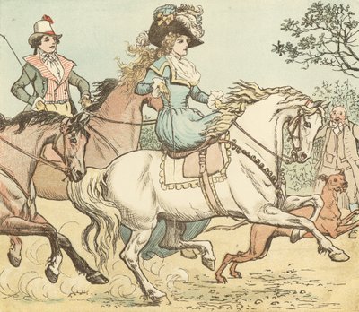 Reite ein Steckenpferd nach Banbury Cross von Randolph Caldecott