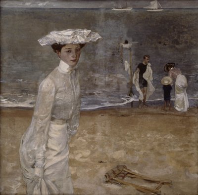 Am Strand von Raoul Du Gardier