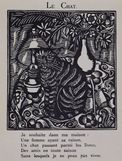 Die Katze - in „Le Bestiaire ou cortège d