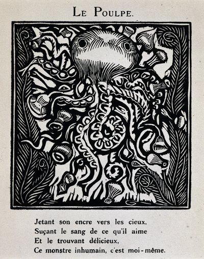 Der Oktopus - in „Le Bestiaire ou cortège d