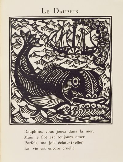 Der Delfin, Illustration aus 