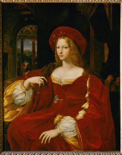 Isabel de Requesens, Ehefrau des Vizekönigs von Neapel von Raphael (1483-1520)