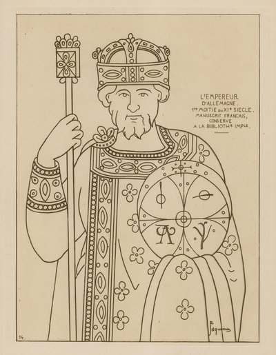Kaiser von Deutschland, erste Hälfte des 11. Jahrhunderts von Raphael Jacquemin