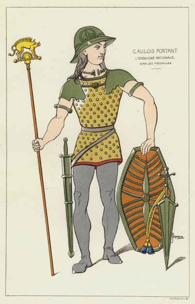 Gallier mit Standarte von Raphael Jacquemin
