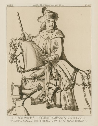 Michael Wisniowiecki, König von Polen (1669) von Raphael Jacquemin