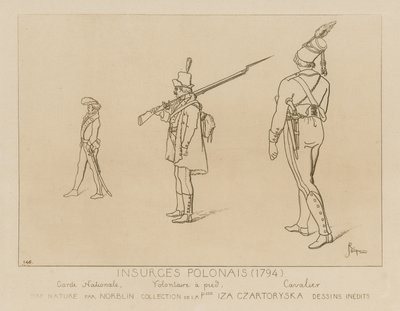 Polnische Aufständische, 1794 von Raphael Jacquemin