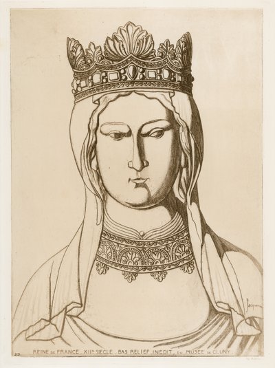 Königin von Frankreich, 12. Jahrhundert von Raphael Jacquemin