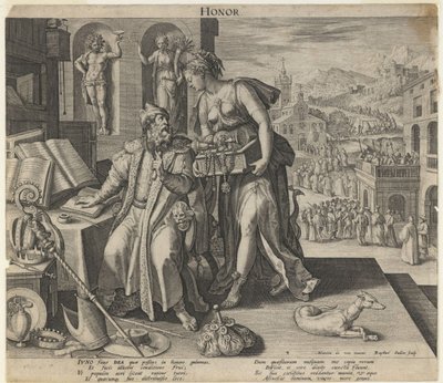Ehre von Raphael Sadeler the Elder