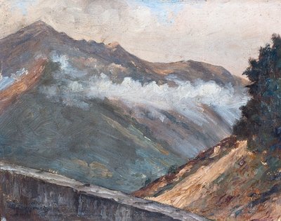 Pyrenäenlandschaft bei Cauterets von Raymond Bonnefon