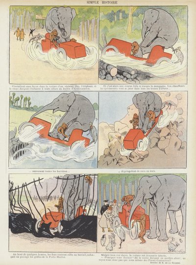 Illustration für Le Rire von Raymond de la Neziere