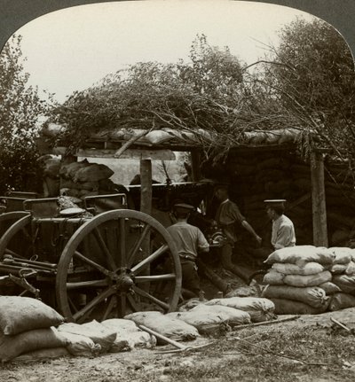 Artilleriestellung, Erster Weltkrieg, 1914-1918 von Realistic Travels Publishers
