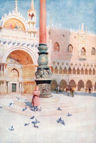 Der Schatten des Campanile von Reginald Barratt