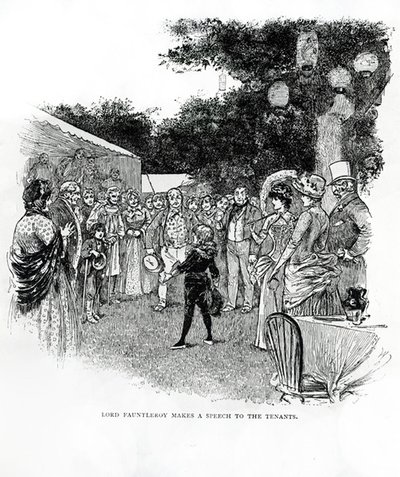 Illustration für Little Lord Fauntleroy (Gravur) von Reginald Bathurst Birch