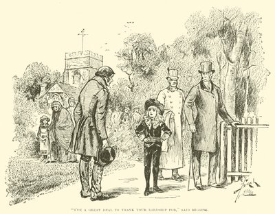 Illustration für Der kleine Lord Fauntleroy von Reginald Bathurst Birch