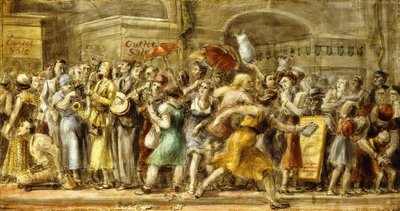 Vierzehnte Straße von Reginald Marsh