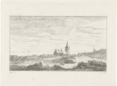 Dorf am Meer von Reinierus Albertus Ludovicus baron van Isendoorn à Blois