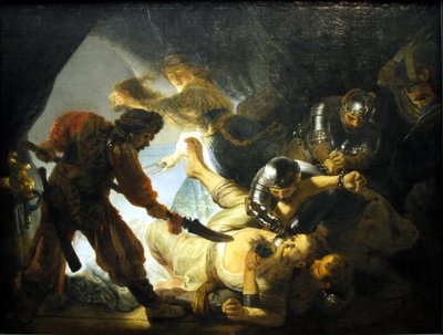 Die Blendung Simsons von Rembrandt
