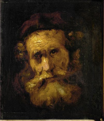 Ein Rabbi von Rembrandt Harmensz. van Rijn
