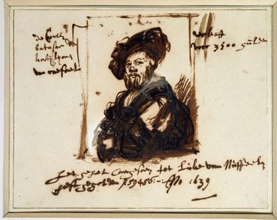 Porträt von Baldassare Castiglione von Rembrandt van Rijn
