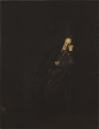 Porträt eines alten Mannes, 1629 von Rembrandt van Rijn