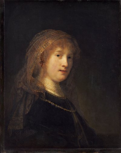 Saskia van Uylenburgh, ca. 1634-1640 von Rembrandt van Rijn