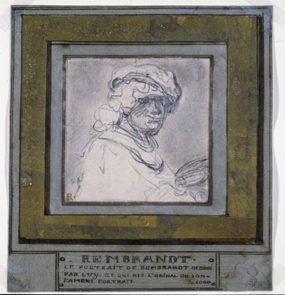 Selbstporträt von Rembrandt van Rijn