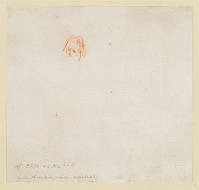 Kleine Studie eines Kopfes von Rembrandt van Rijn