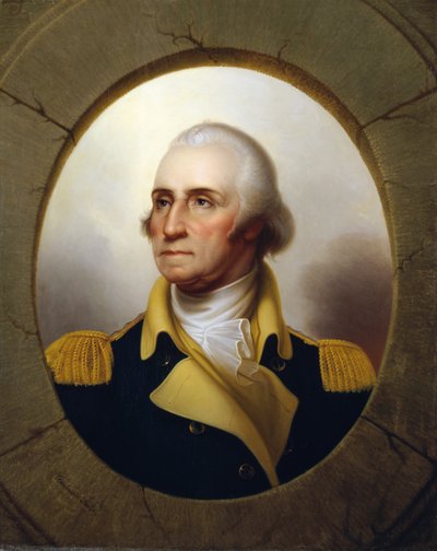 George Washington (Bullaugen-Typus) von Rembrandt Peale