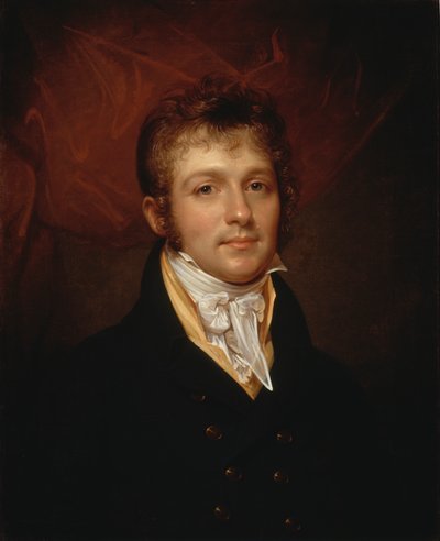 Porträt von Edward Shippen Burd aus Philadelphia, ca. 1806-1808 von Rembrandt Peale