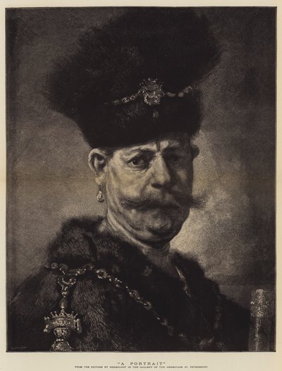 Ein Porträt von Rembrandt van Rijn