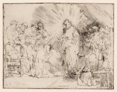 Christus erscheint den Aposteln von Rembrandt van Rijn