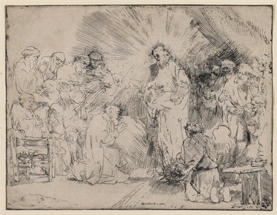 Christus erscheint den Aposteln von Rembrandt van Rijn