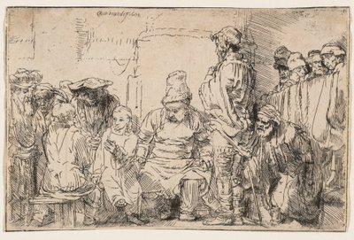 Christus im Gespräch mit den Gelehrten von Rembrandt van Rijn