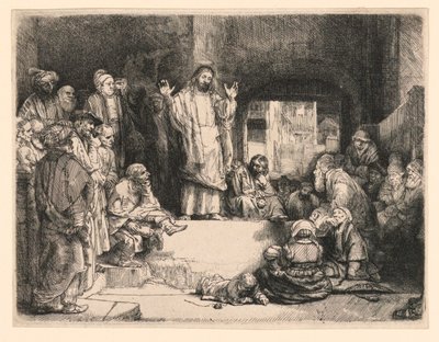Christus predigt (