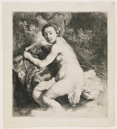 Diana beim Bad von Rembrandt van Rijn