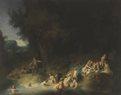 Diana mit Actaeon und Callisto, 1634 von Rembrandt van Rijn