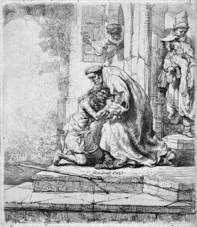 Die Heimkehr des verlorenen Sohnes von Rembrandt van Rijn