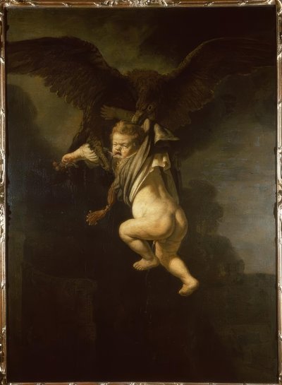 Ganymed in den Fängen des Adlers von Rembrandt van Rijn