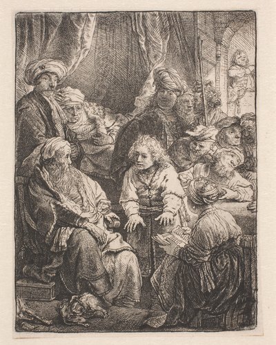 Josef erzählt seine Träume von Rembrandt van Rijn
