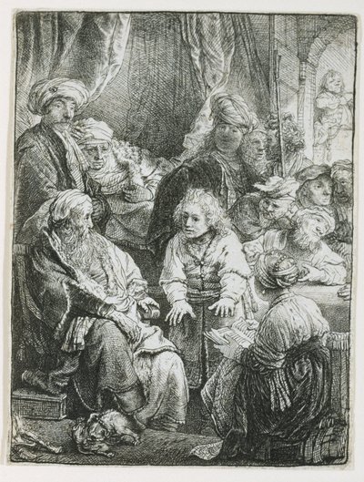 Joseph erzählt seine Träume, 1638 von Rembrandt van Rijn