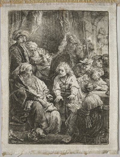 Joseph erzählt seine Träume, 1638 von Rembrandt van Rijn