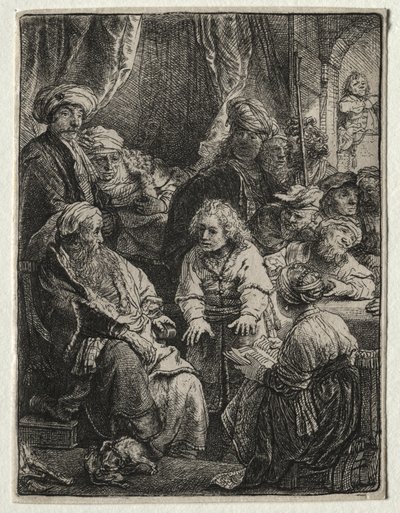 Joseph erzählt seine Träume, 1638 von Rembrandt van Rijn
