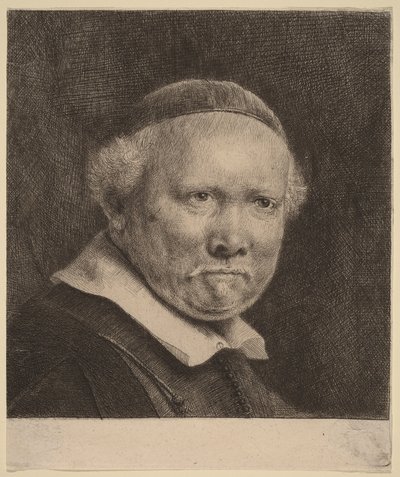 Lieven Willemsz van Coppenol: die größere Platte von Rembrandt van Rijn