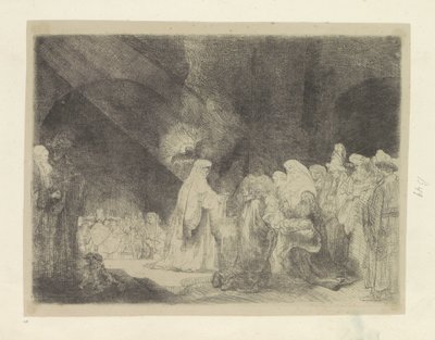 Loblied des Simeon von Rembrandt van Rijn