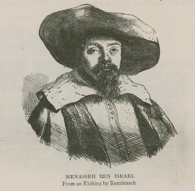 Menasseh Ben Israel von Rembrandt van Rijn