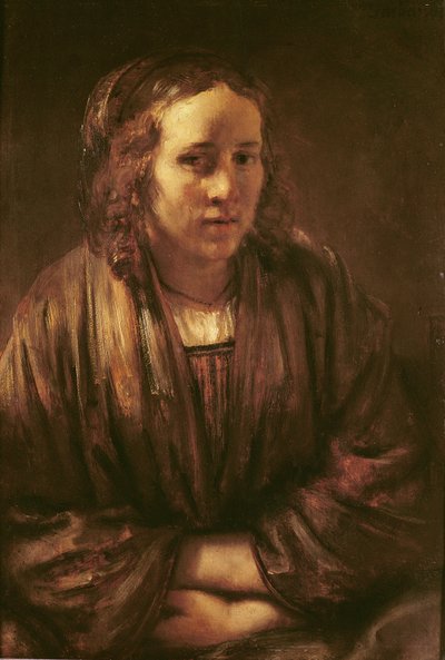 Porträt von Hendrikje Stoffels von Rembrandt van Rijn