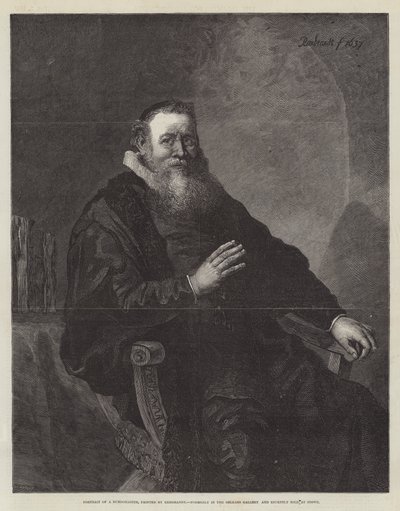 Porträt eines Bürgermeisters von Rembrandt van Rijn