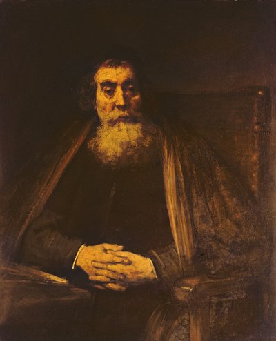 Porträt eines alten Mannes von Rembrandt van Rijn