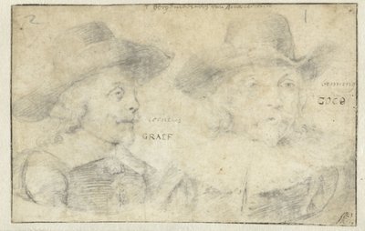 Porträts von Cornelis de Graeff und Frans Banningh Cocq von Rembrandt van Rijn